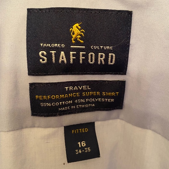 Stafford Mens Dress Shirt - Picture 3 of 4